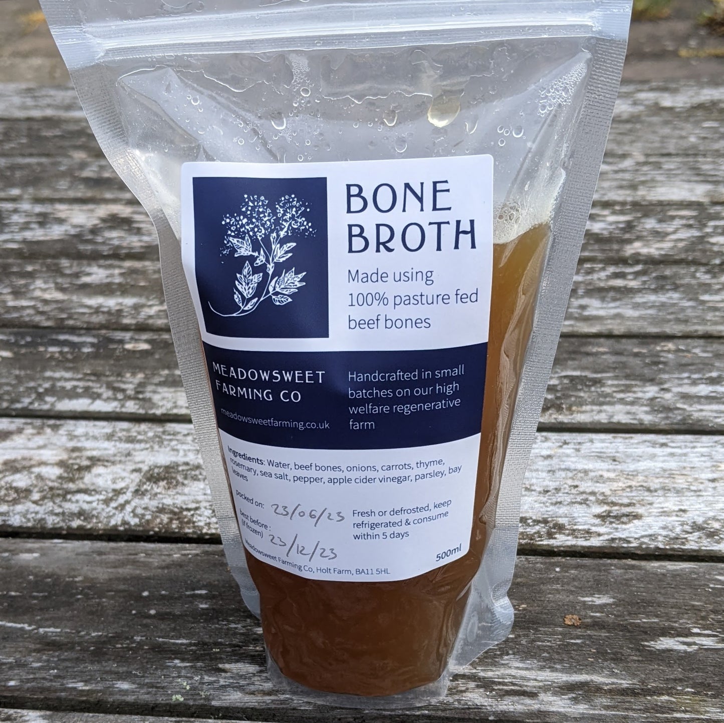 Grass Fed Bone Broth