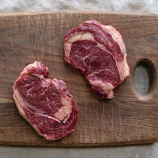 Grass Fed Rib Eye Steak (Frozen)